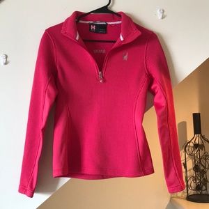 Small Pink Spyder Sweater